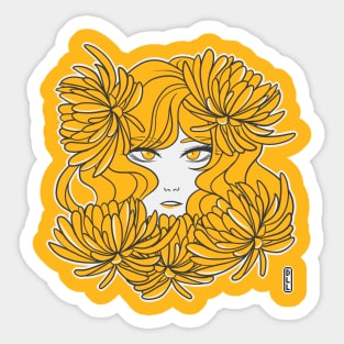 Chrysanthemum Sticker